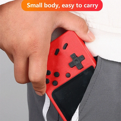 2025 A Red Retro Classic Games Children's Handheld Small Game Console With Hundreds Of Game Charging Can Be Connected To The TV Retro Classic Games (+400 Games)