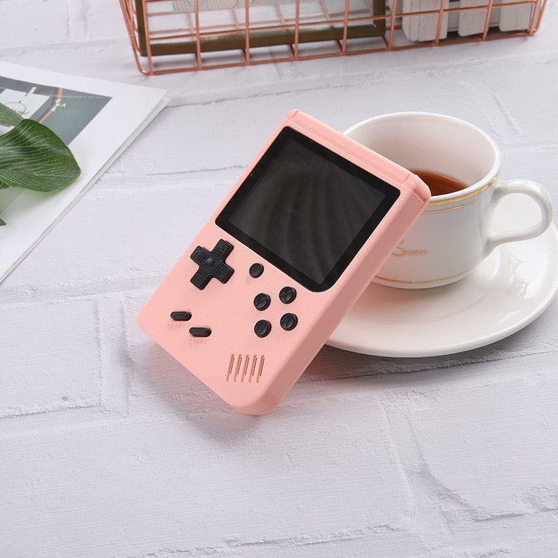 2025 A Red Retro Classic Games Children's Handheld Small Game Console With Hundreds Of Game Charging Can Be Connected To The TV Retro Classic Games (+400 Games)